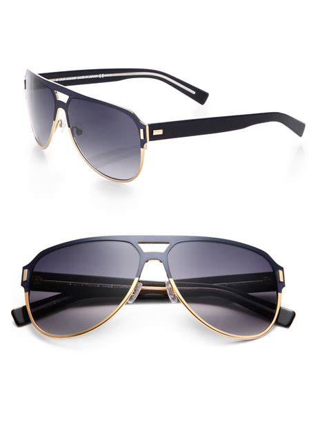 dior blue aviator sunglasses